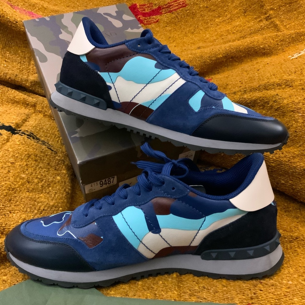 Mens Valentino Garavani "Rockrunner" Camo